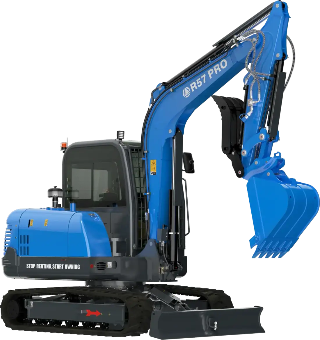 RIPPA R57 PRO, front left three-quarter view